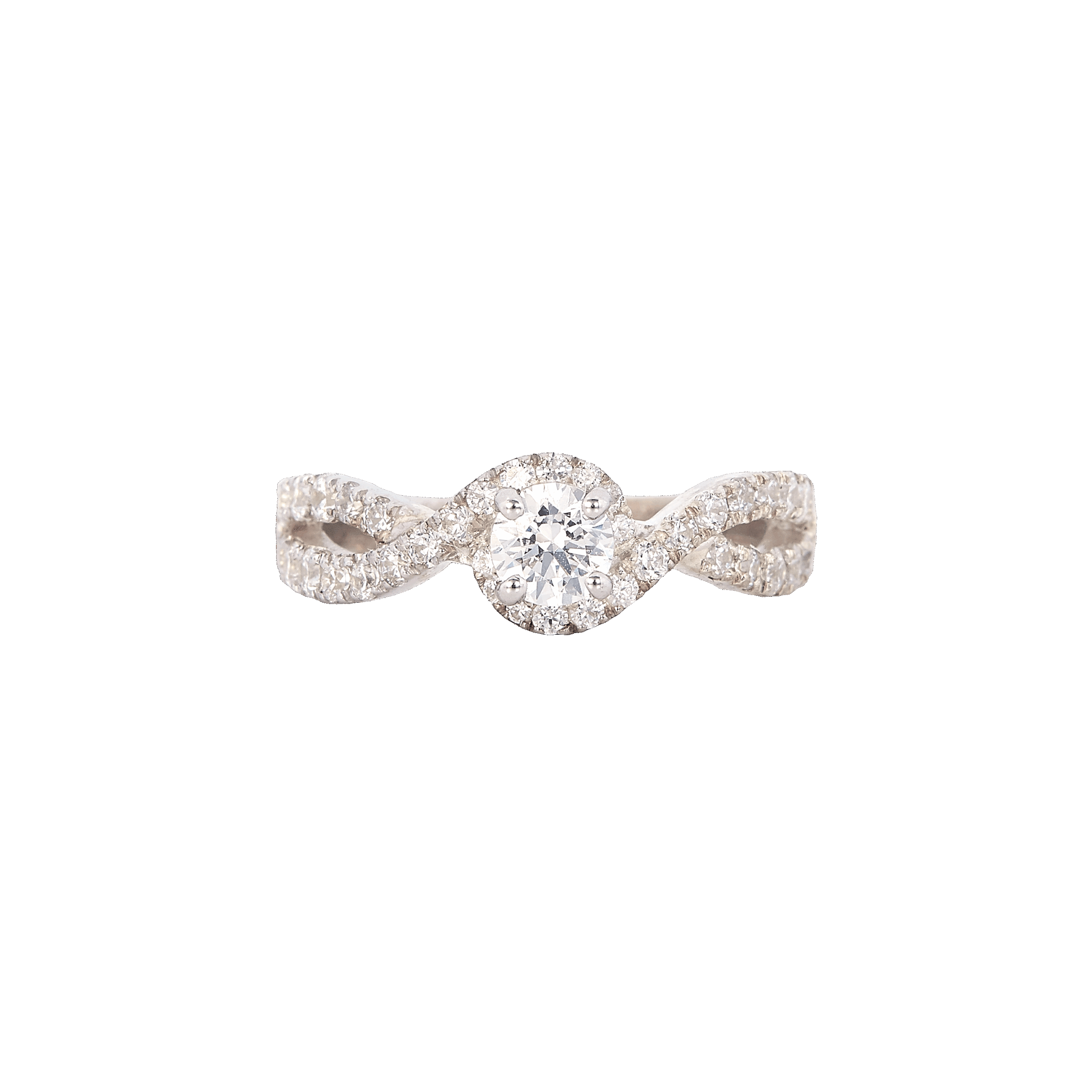 bague alva or blanc et diamant