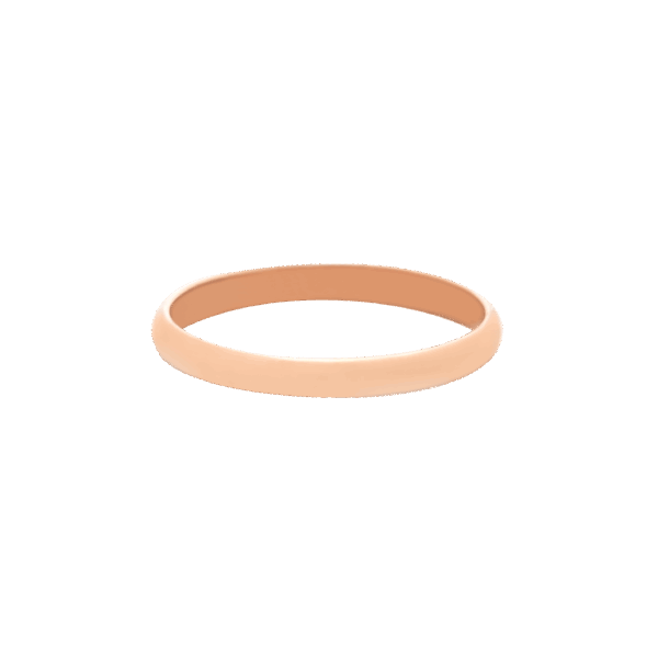 alliance 2,5 mm en or rose