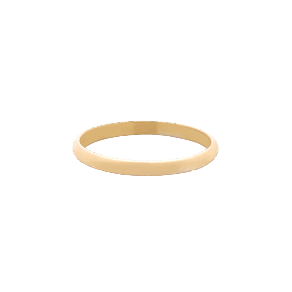 alliance sur mesure 2 mm or jaune
