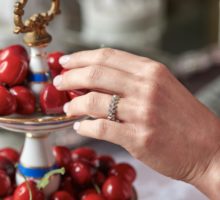 bague fleur de laurier