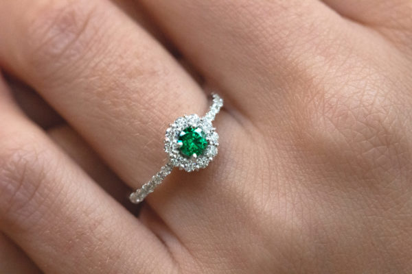 bague Astre - Émeraude