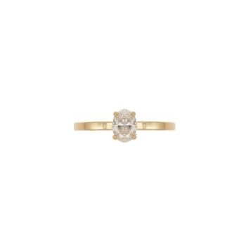 bague or jaune et diamant