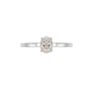 bague or blanc et diamant